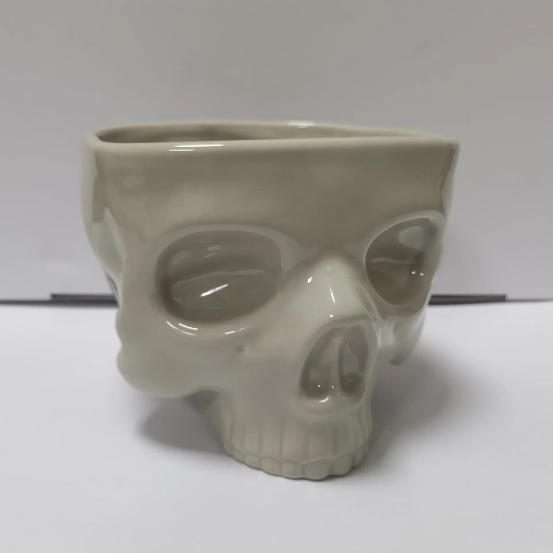 Ceramic Skull Candy Bowl - Image 10