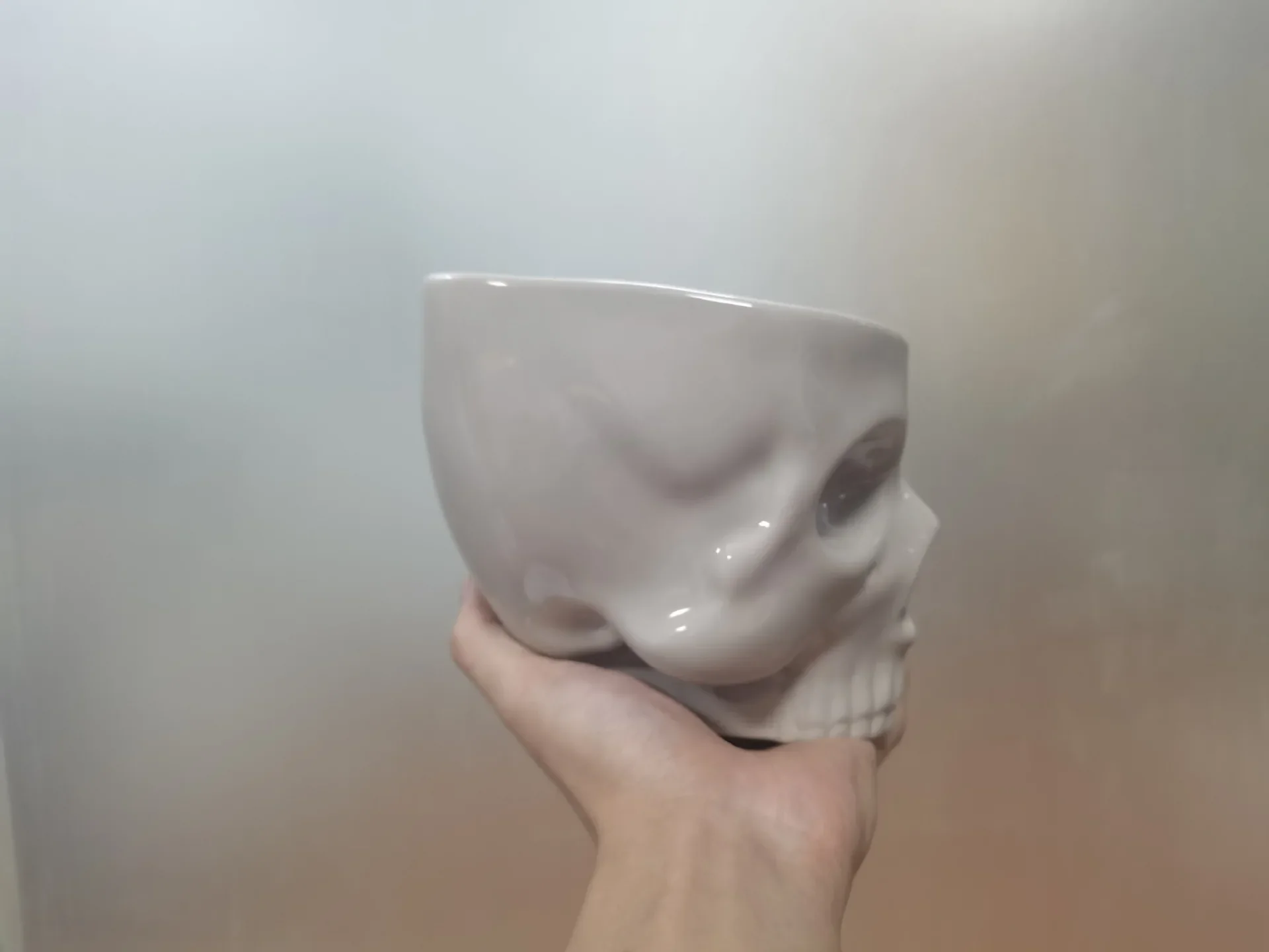 Ceramic Skull Candy Bowl - Image 9