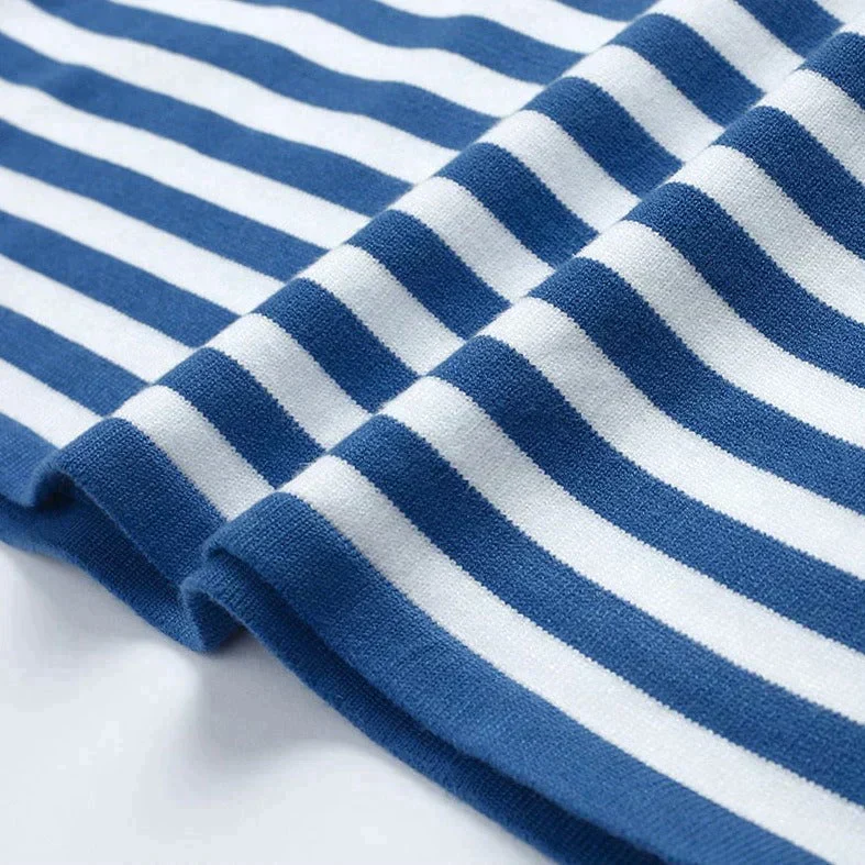 Elara Striped Cotton Long Sleeve Shirt - Image 6