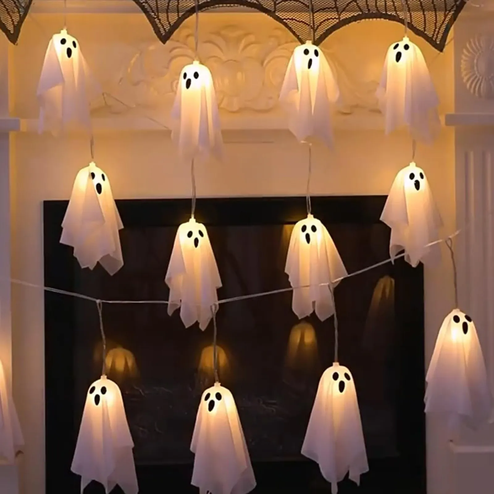 Ghost LED String Lights – 8 Mode Waterproof Hanging Garland - Image 15