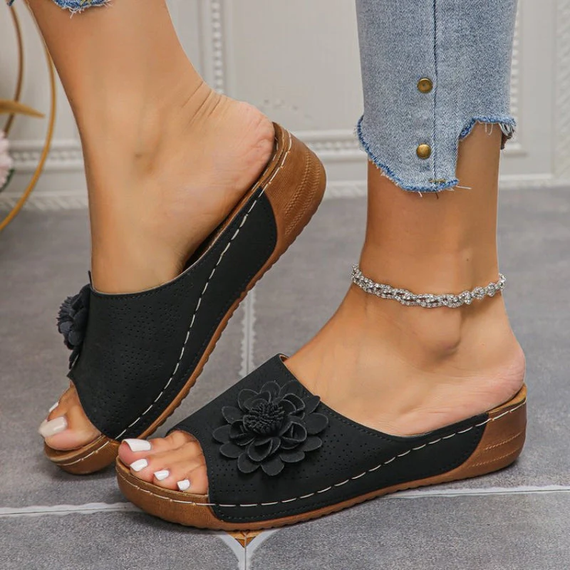 Nuvira Orthopedic Wedge Sandals - Image 9