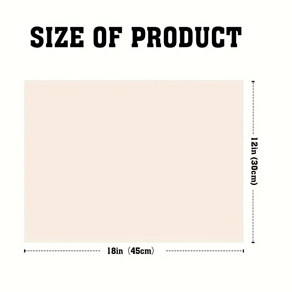 Pumpkin Print Linen Table Placemats - Image 6