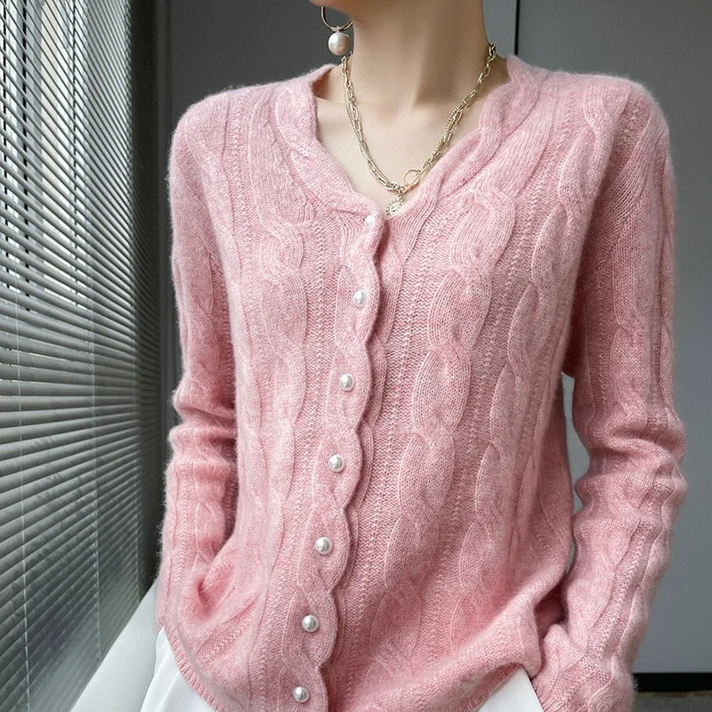 Serena Wool Cardigan - Image 3