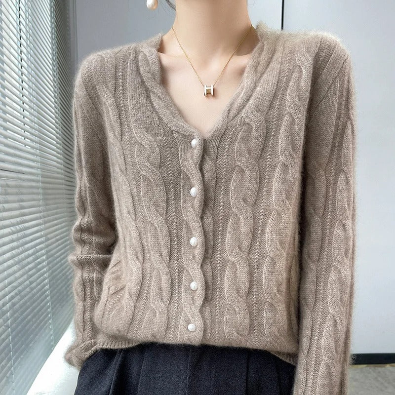 Serena Wool Cardigan - Image 5